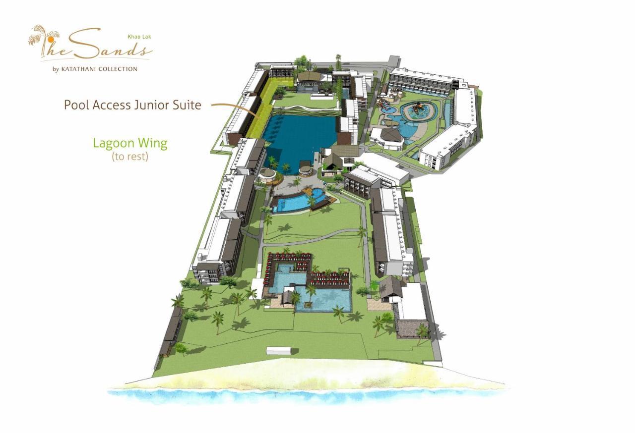 The Sands Khao Lak By Katathani - Sha Extra Plus Esterno foto The Sands' layout