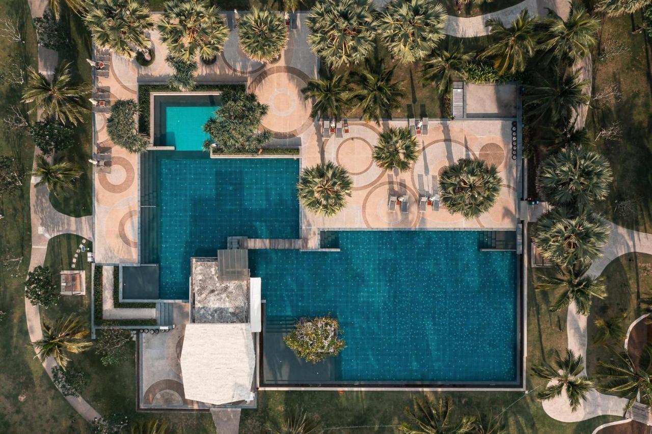 The Sands Khao Lak By Katathani - Sha Extra Plus Esterno foto Aerial view of the pool